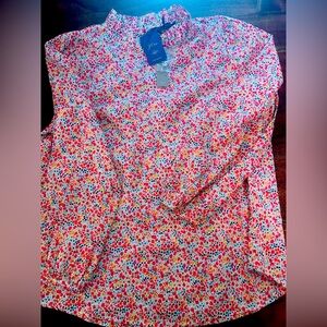 J. Crew Liberty Floral Top